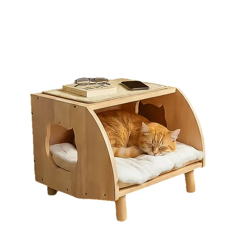 Dual-Function Scratcher & Lounger Pet Cabin