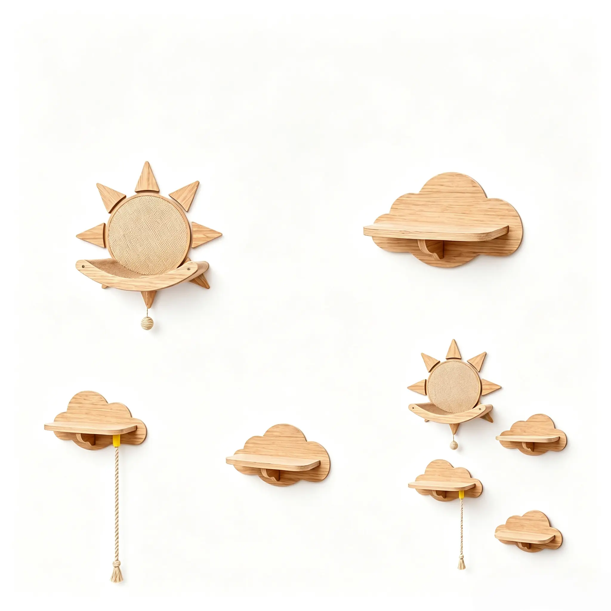The Sun & Clouds Modular Wall Climber