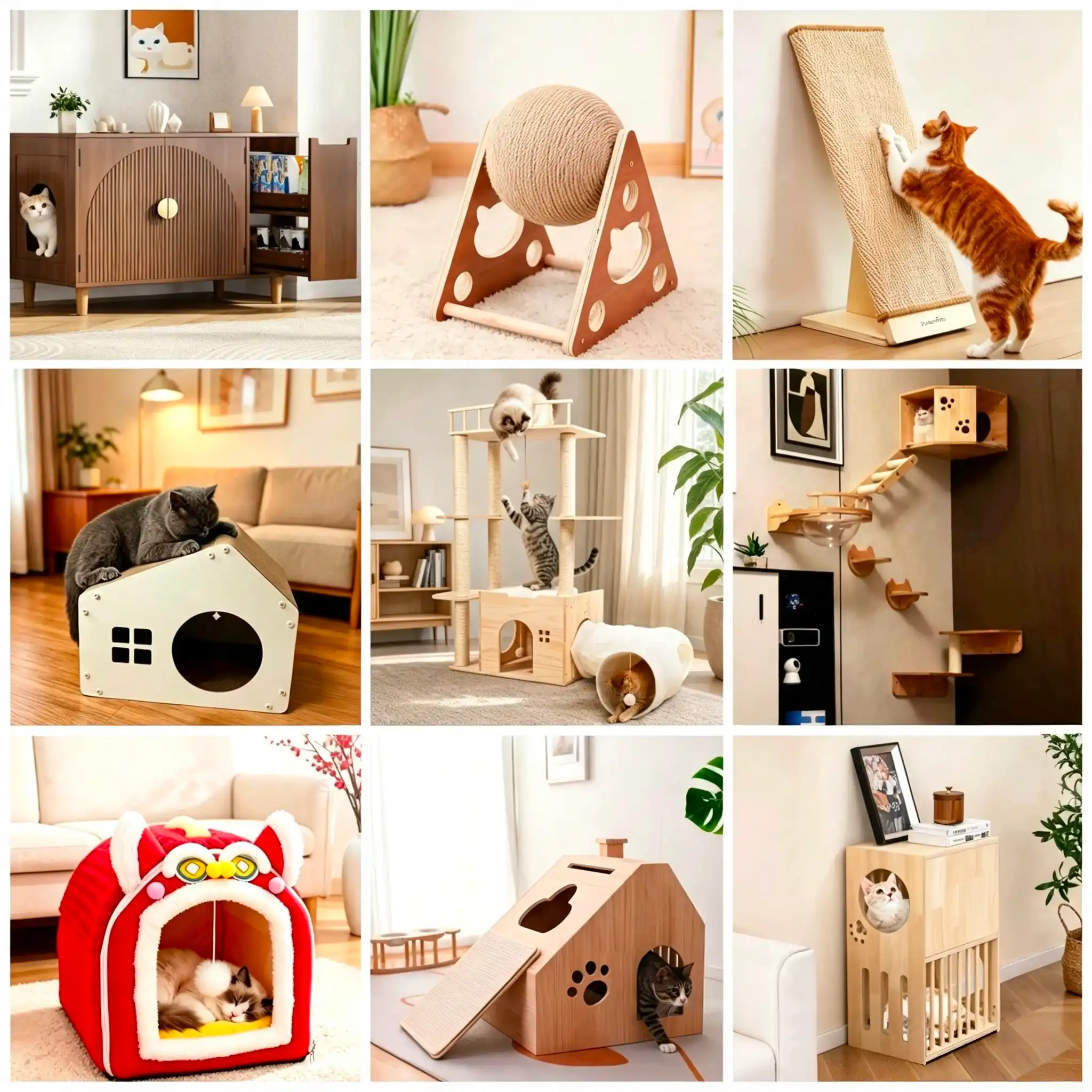Wholesale Cat Tree & Beds | China OEM Cat Furniture Supplier