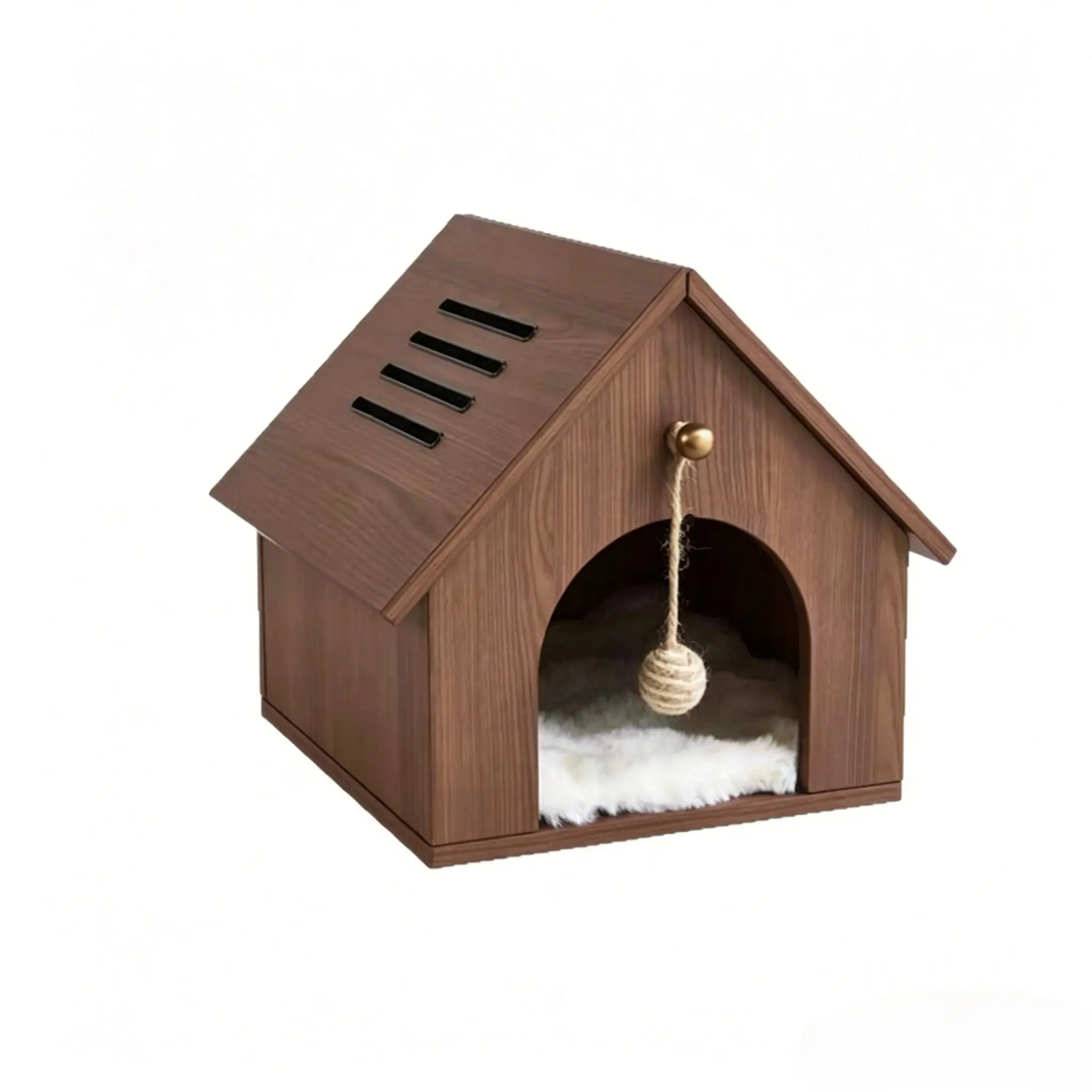 The Ventilated Gable-Roof Cat Cabin