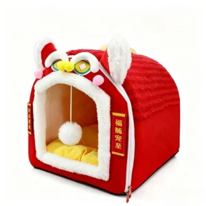 The Festive Lion Dance Cat Den